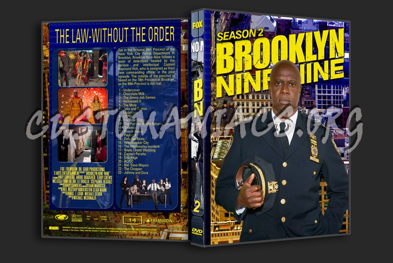 Brooklyn Nine-Nine Complete with Spine dvd cover