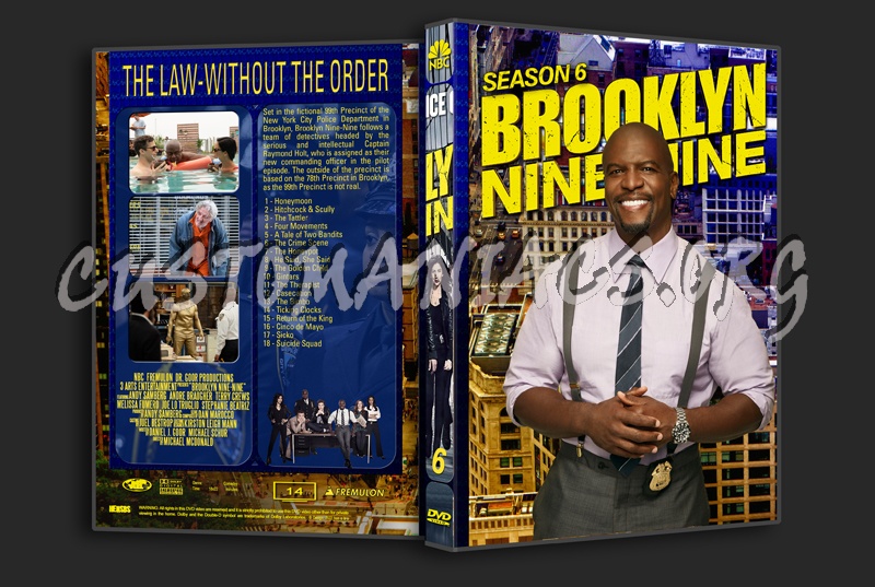 Brooklyn Nine-Nine Complete with Spine dvd cover