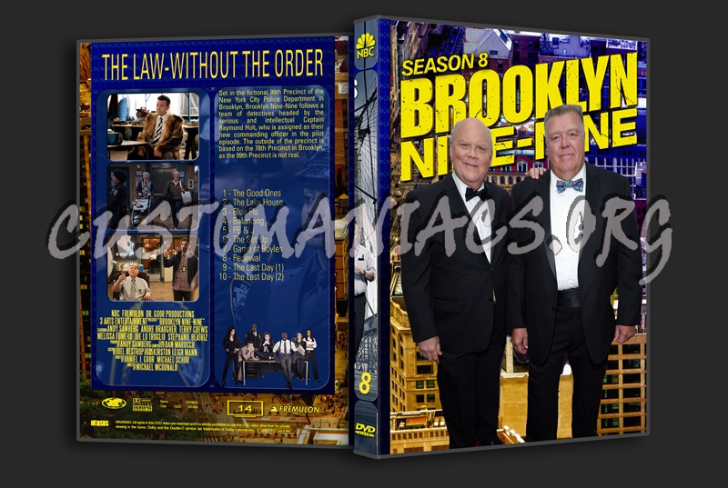 Brooklyn Nine-Nine Complete with Spine dvd cover