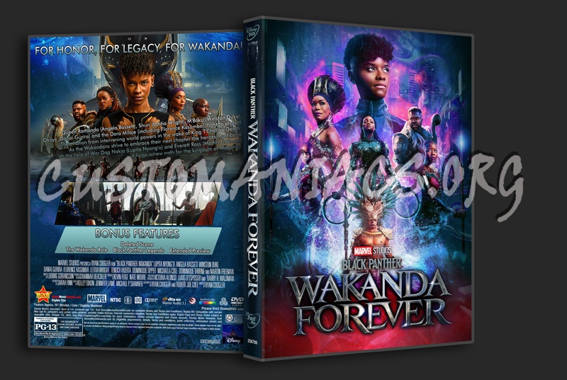 Black Panther: Wakanda Forever dvd cover