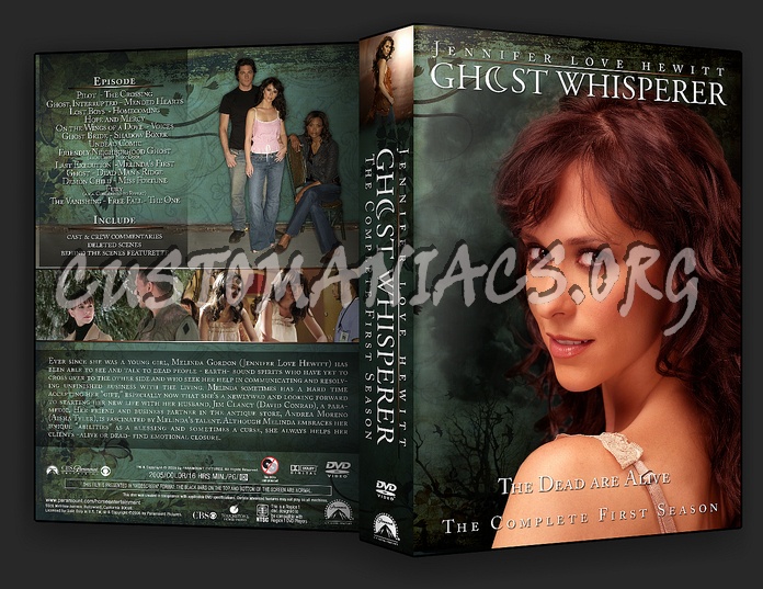 Ghost Whisperer season 1-3 dvd cover