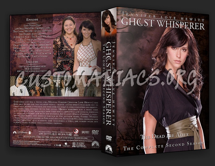 Ghost Whisperer season 1-3 dvd cover