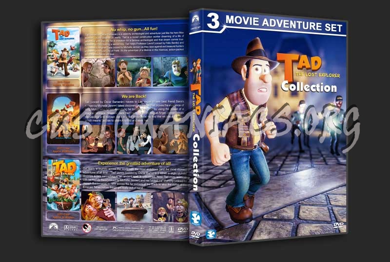 Tad the Lost Explorer Collection dvd cover