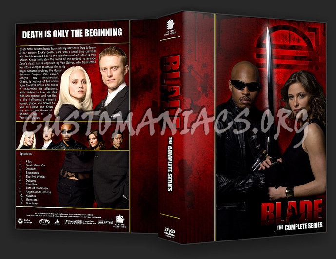 Blade: The Complete Series - TV Collection dvd cover