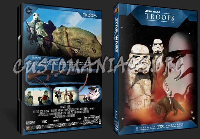 Star Wars - Troops dvd cover