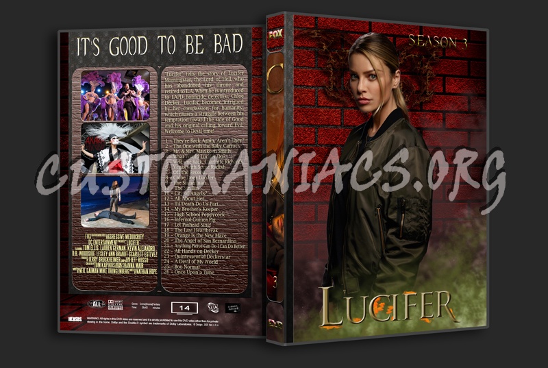 Lucifer - Complete with spine dvd cover
