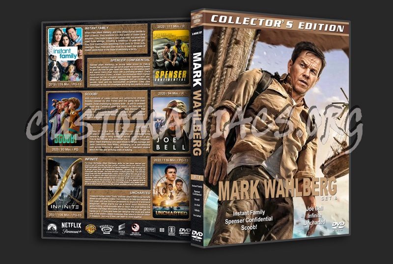 Mark Wahlberg Collection - Set 8 dvd cover