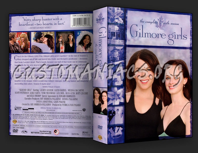 Gilmore Girls Season 6 dvd cover