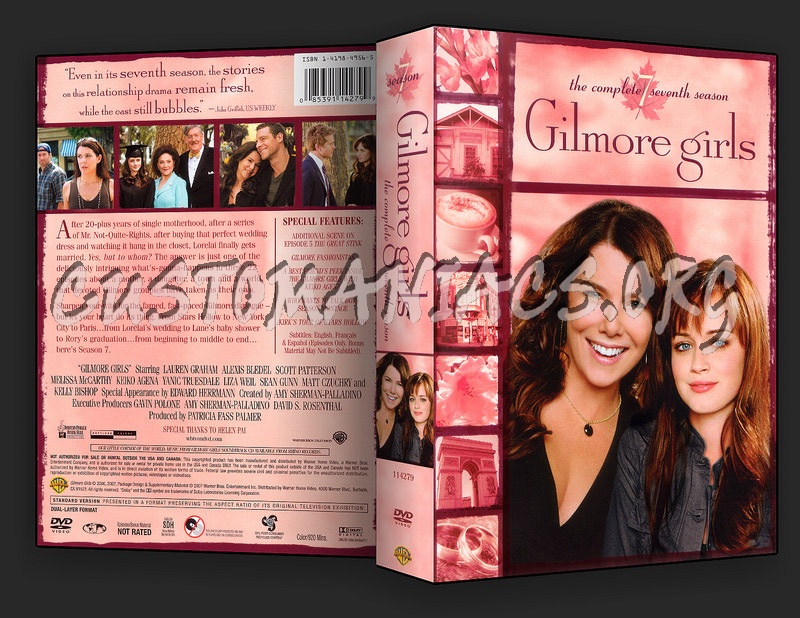 Gilmore Girls Season 7 dvd cover
