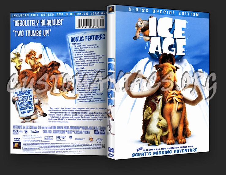 Ice Age dvd cover