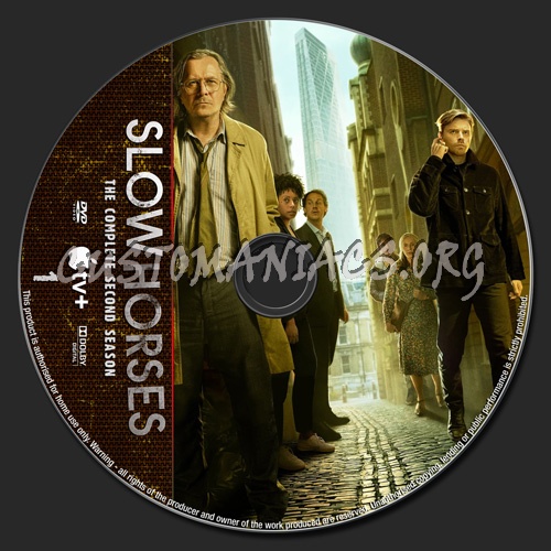 Slow Horses Season 2 dvd label