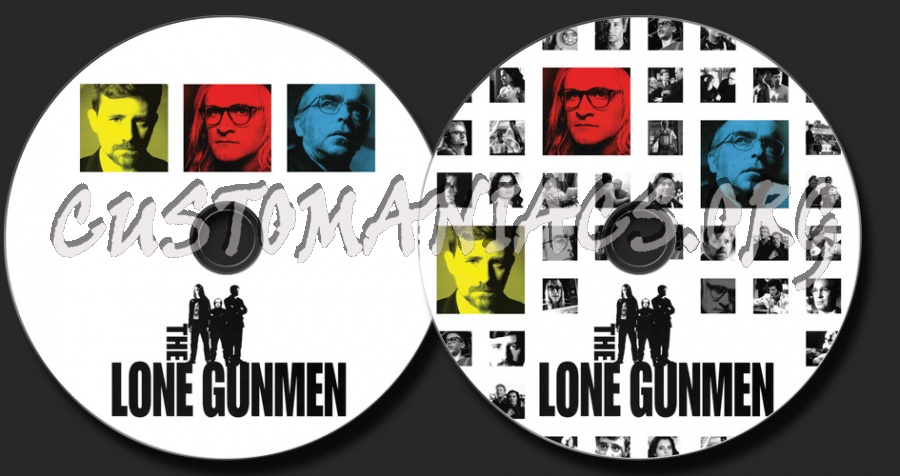 The Lone Gunmen dvd label