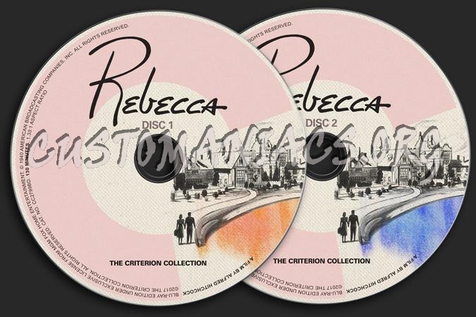 135 - Rebecca dvd label