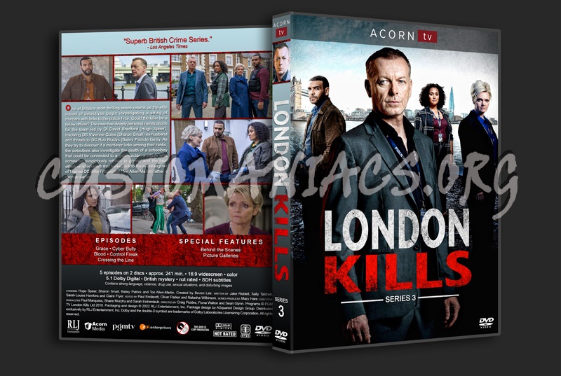 London Kills - Series 3 dvd cover