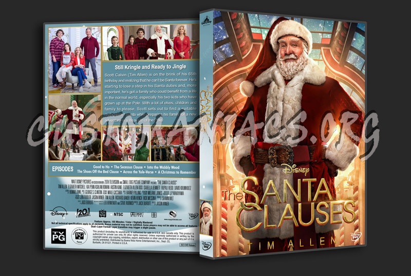 Santa Clauses, The (TV mini-series) dvd cover