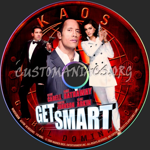 Get Smart dvd label