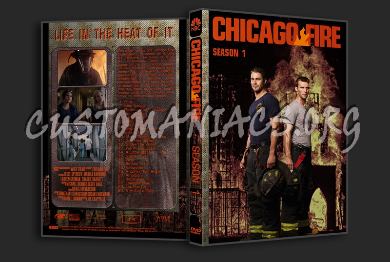 Chicago Fire - season 1 dvd cover
