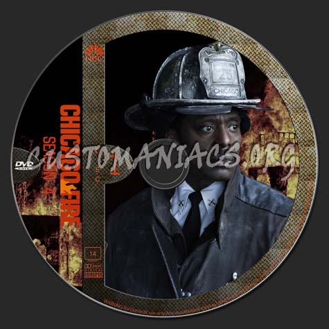 Chicago Fire - season 4 dvd label