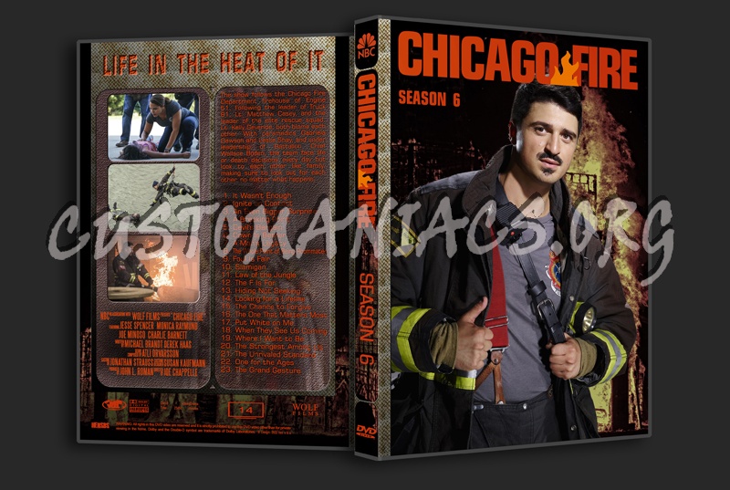 Chicago Fire - season 6 dvd cover