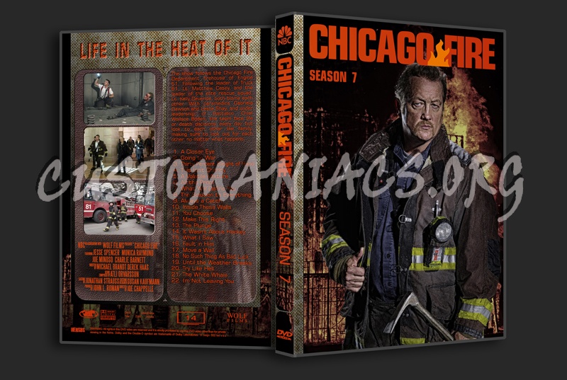 Chicago Fire - season 7 dvd cover