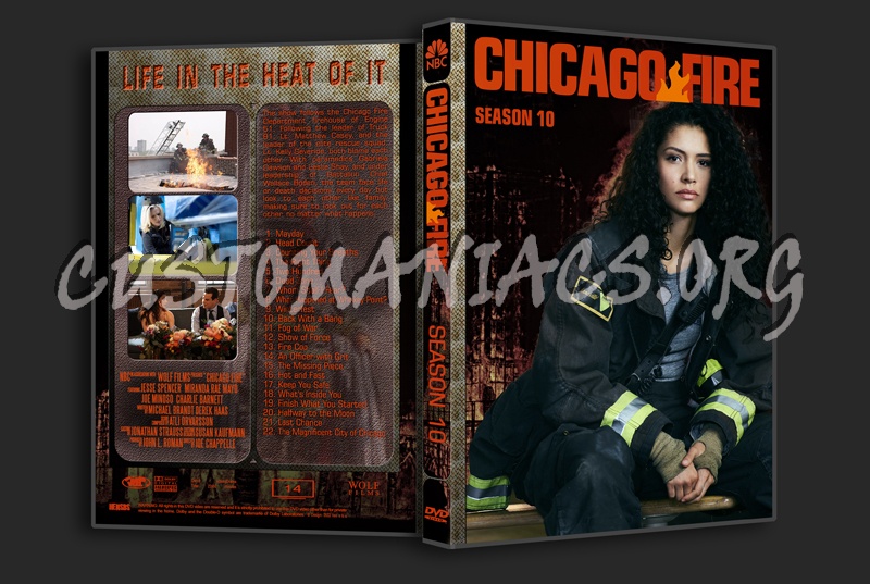 Chicago Fire - season 10 dvd cover