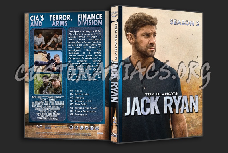 Tom Clancy's Jack Ryan - Season 2 dvd cover