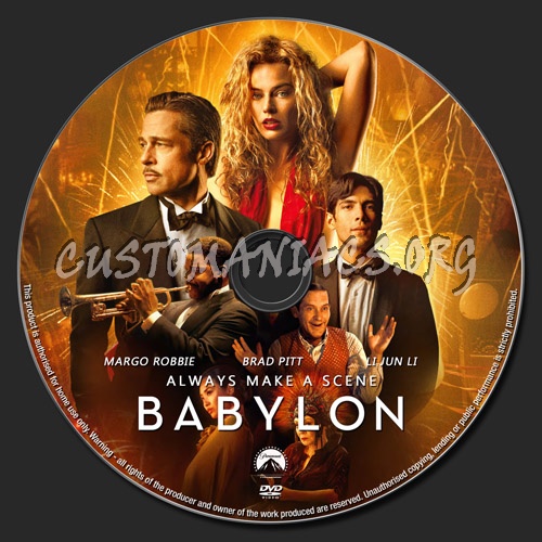 Babylon dvd label