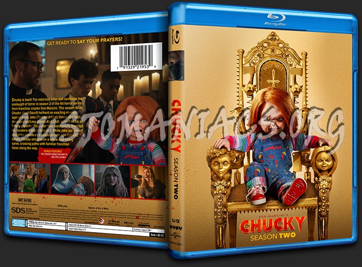 Chucky: Season 2 blu-ray cover