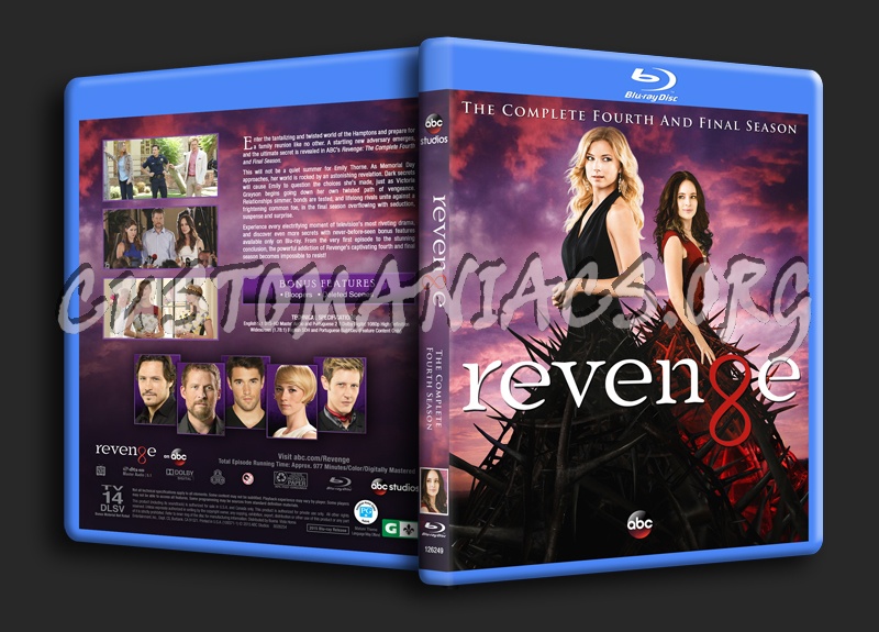 Revenge - Season 4 blu-ray cover