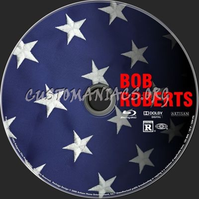 Bob Roberts (1992) blu-ray label