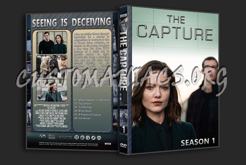 The Capture Season 1 dvd cover
