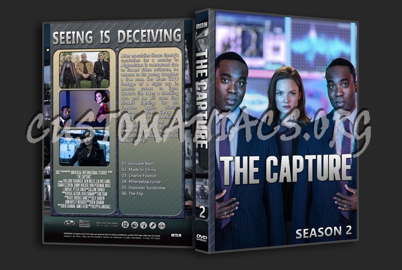 The Capture Season 2 dvd cover