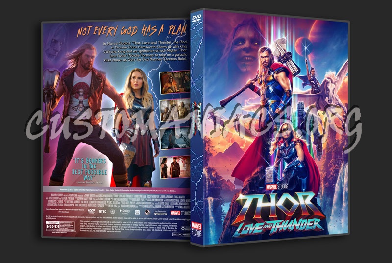 Thor: Love And Thunder dvd cover