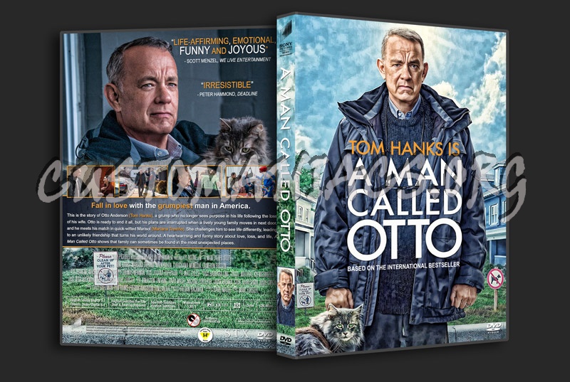 A Man Called Otto dvd cover