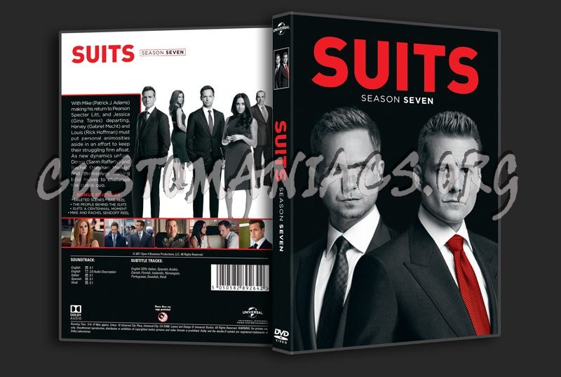 Suits Season 7 dvd cover