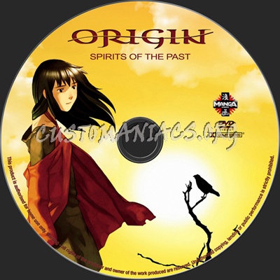 Origin Spirits of the Past dvd label