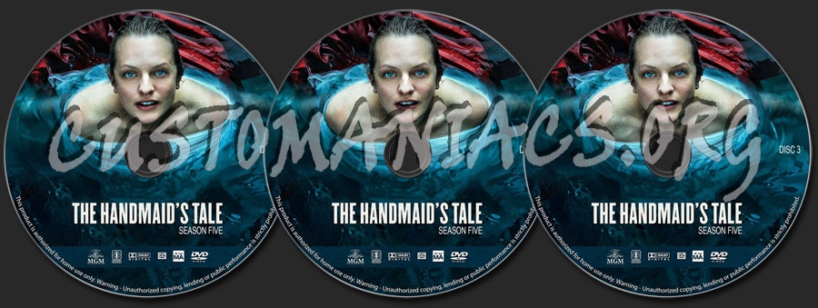 The Handmaid's Tale - Season 5 dvd label