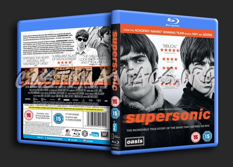 Supersonic blu-ray cover