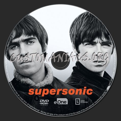 Supersonic dvd label