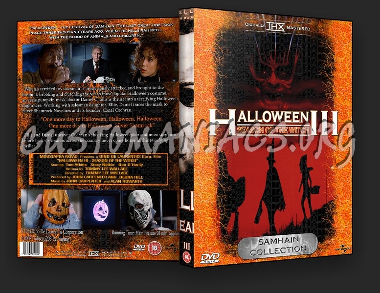 Halloween 3 Samhain Edition dvd cover