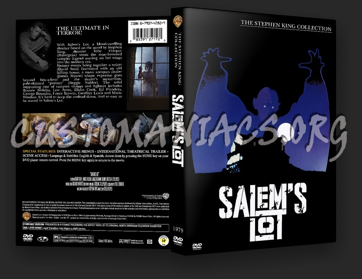 Salem's Lot 1979 dvd cover