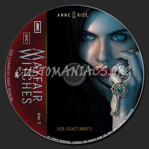 Mayfair Witches Season 1 dvd label