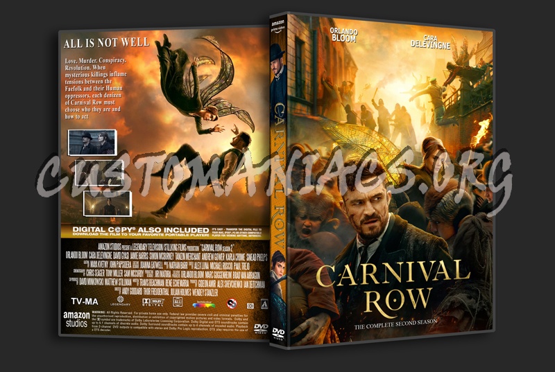 Carnival Row Season 2 dvd cover