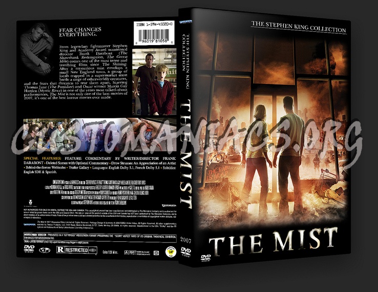 The Mist dvd cover