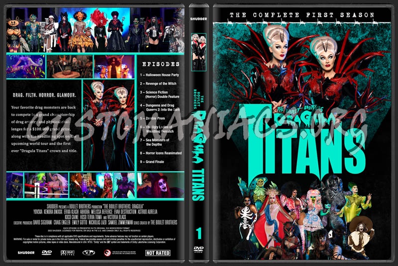 Dragula - Titans - Season 1 dvd cover