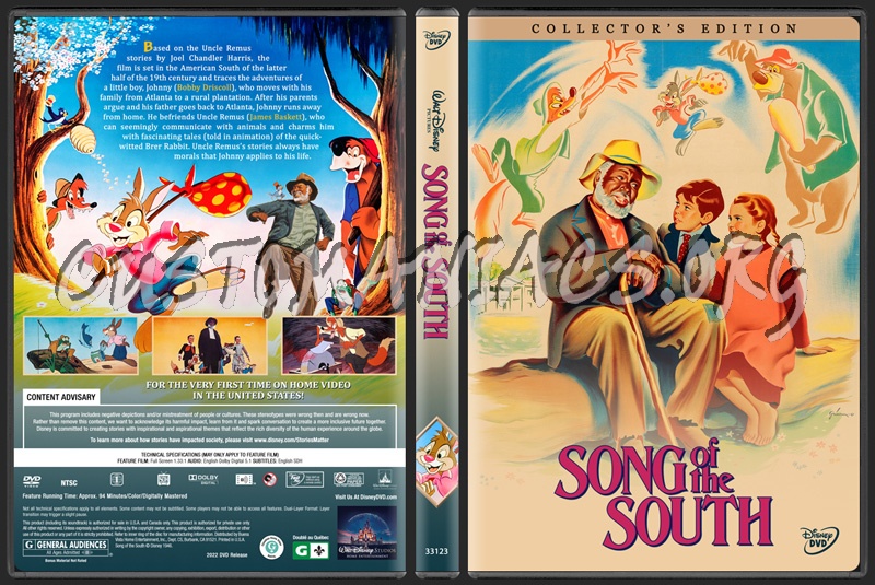 Song of the South (1946) dvd cover