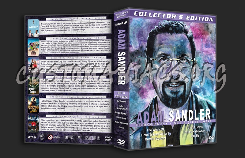 Adam Sandler - Set 8 (2018-2022) dvd cover