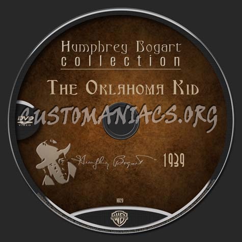 Bogart Collection 29 The Oklahoma Kid (1939) dvd label