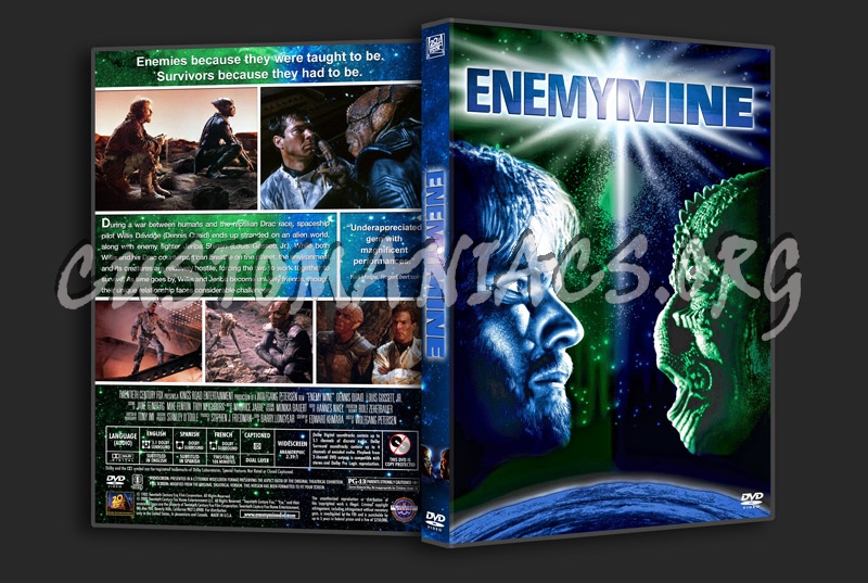 Enemy Mine dvd cover