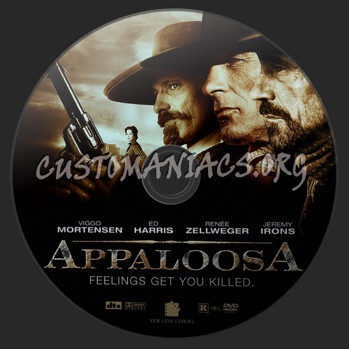 Appaloosa dvd label